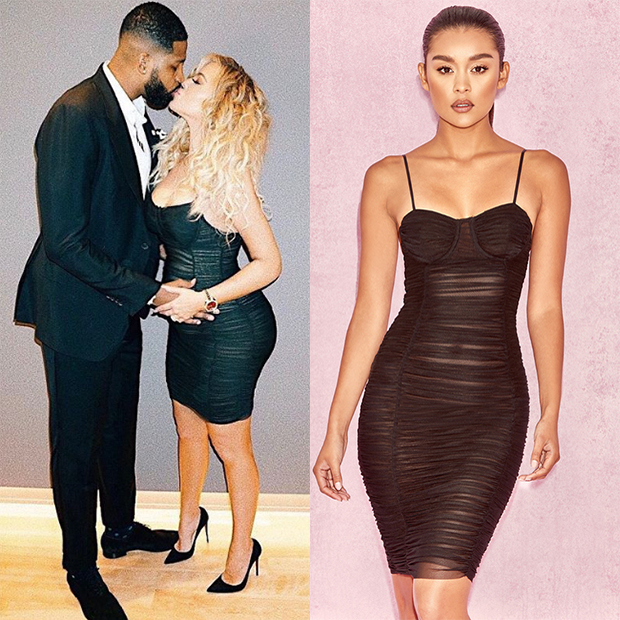 bodycon dress while pregnant